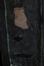 Painted detail double knee pants