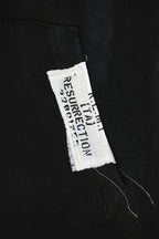 patchwork magazine 2way zipup hoodie