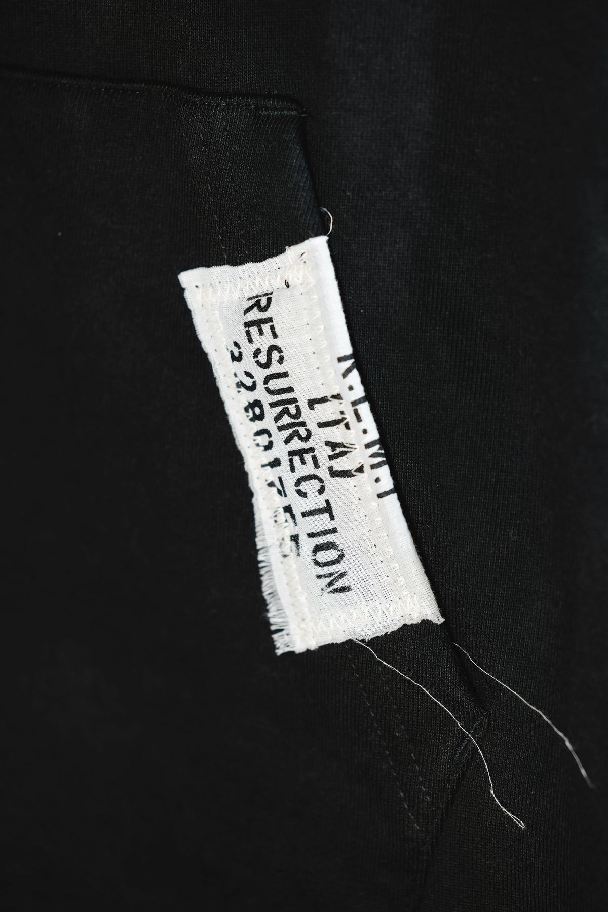 patchwork magazine 2way zipup hoodie