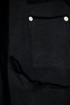 patchwork magazine 2way zipup hoodie