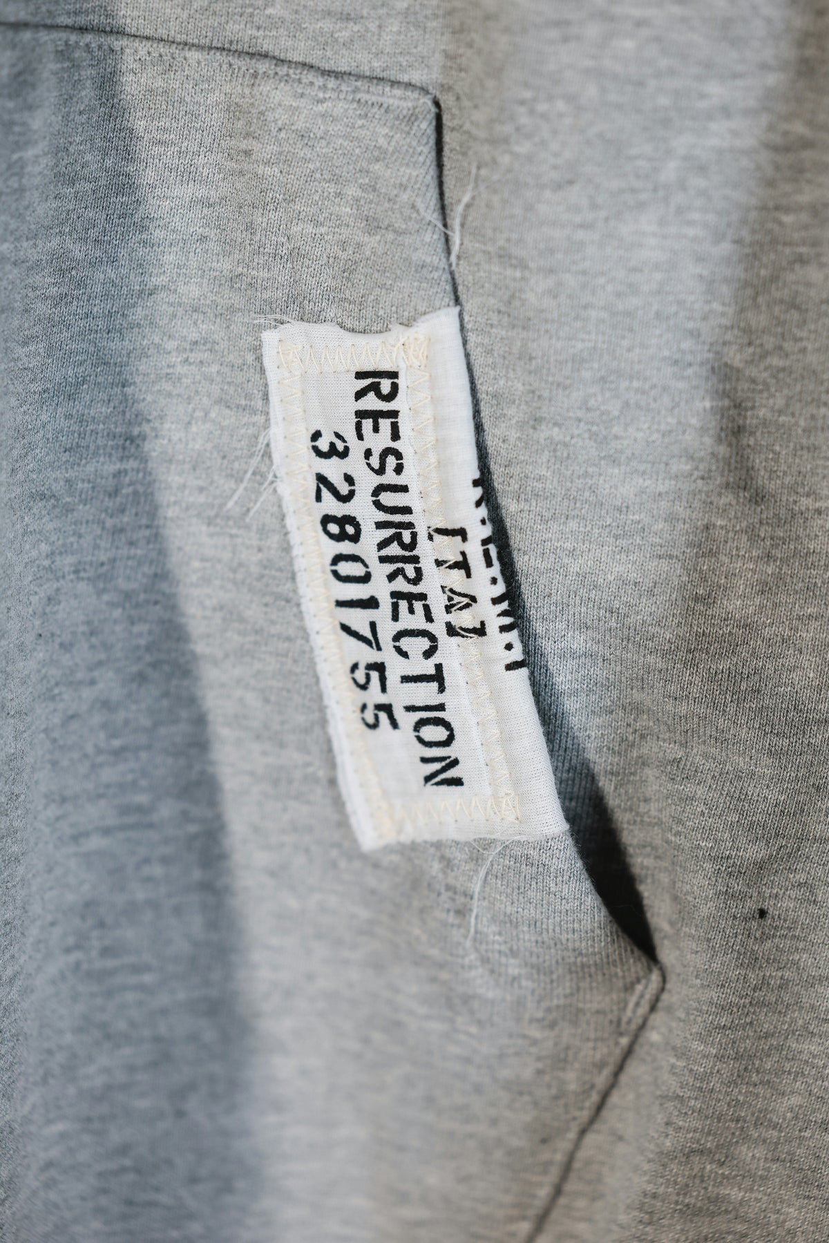 patchwork magazine 2way zipup hoodie