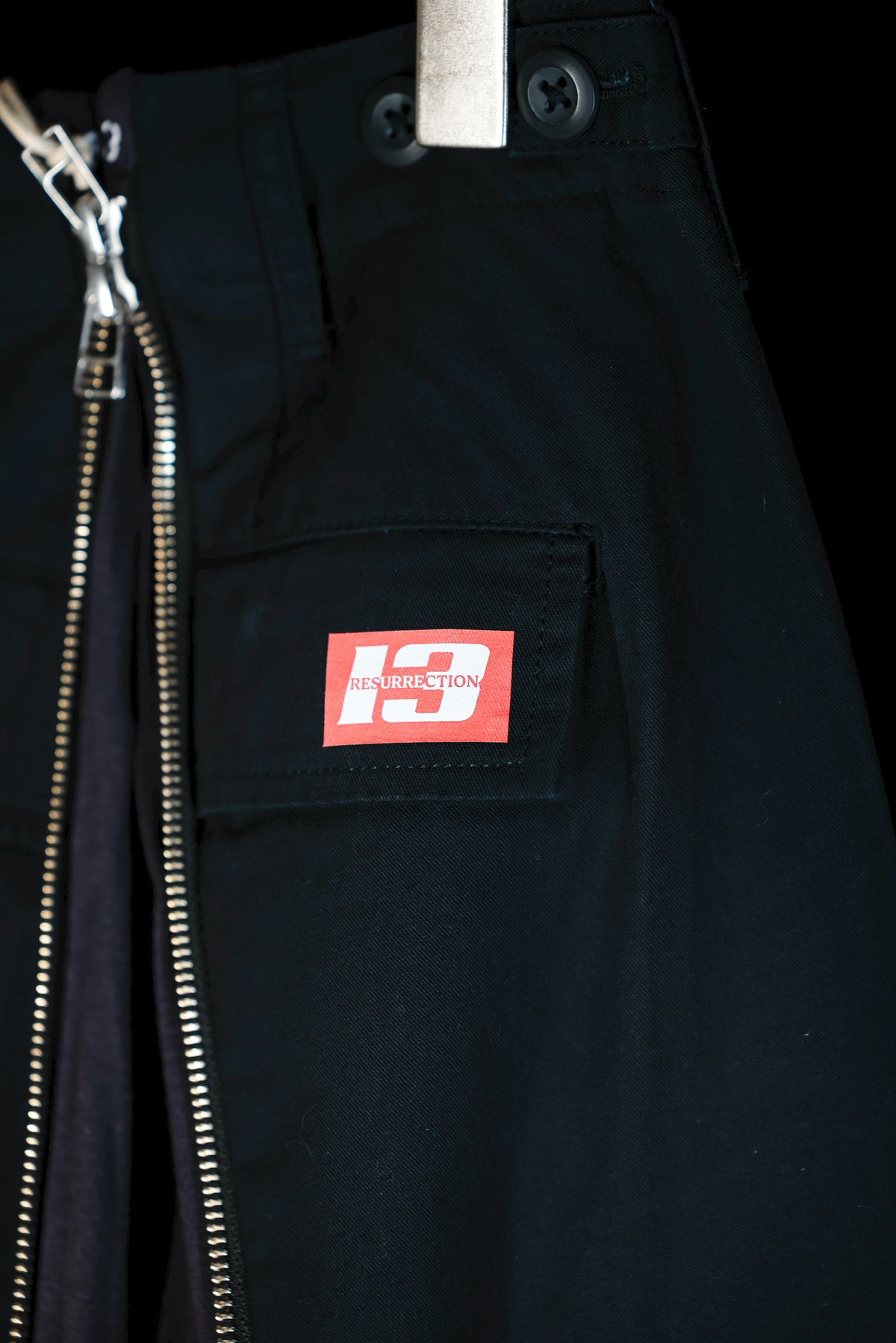 recycle zipper pants