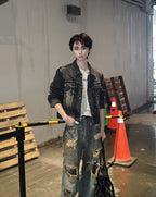 Denim layer set 整套搭配