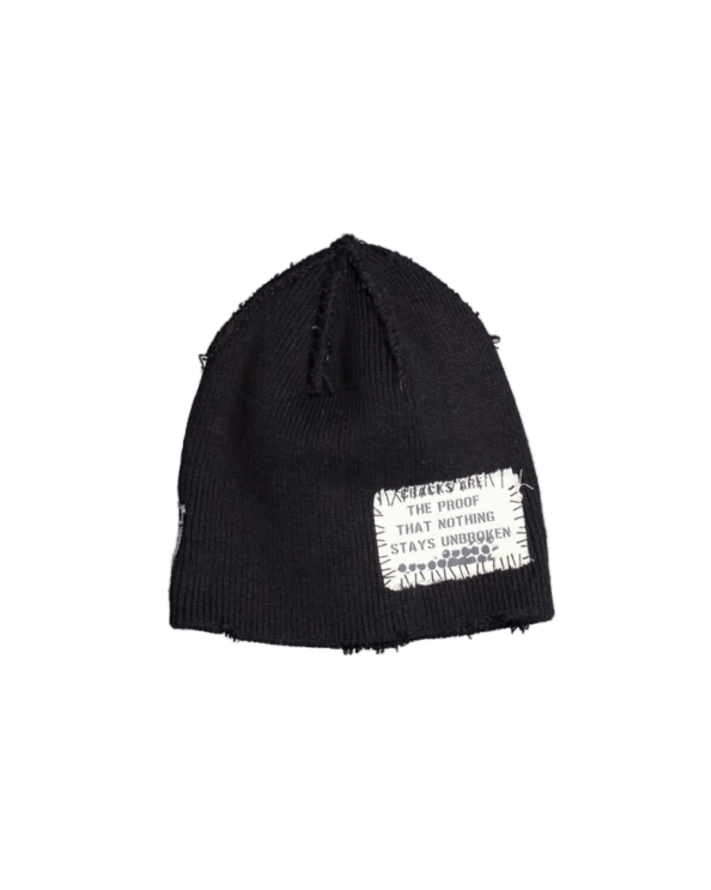 patch work beanie