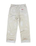 Painted detail double knee pants