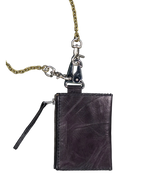 lether wallat chain