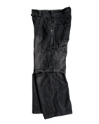 Evolution – Membranous Wing Paneled Wide Denim