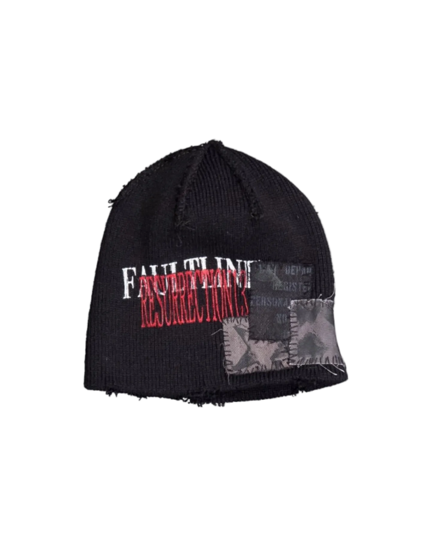 patch work beanie