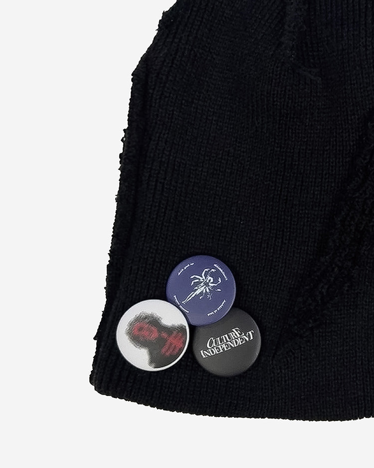 Incision Badge Beanie