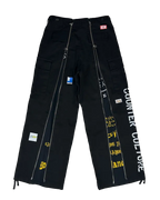 recycle zipper pants