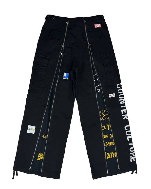 recycle zipper pants