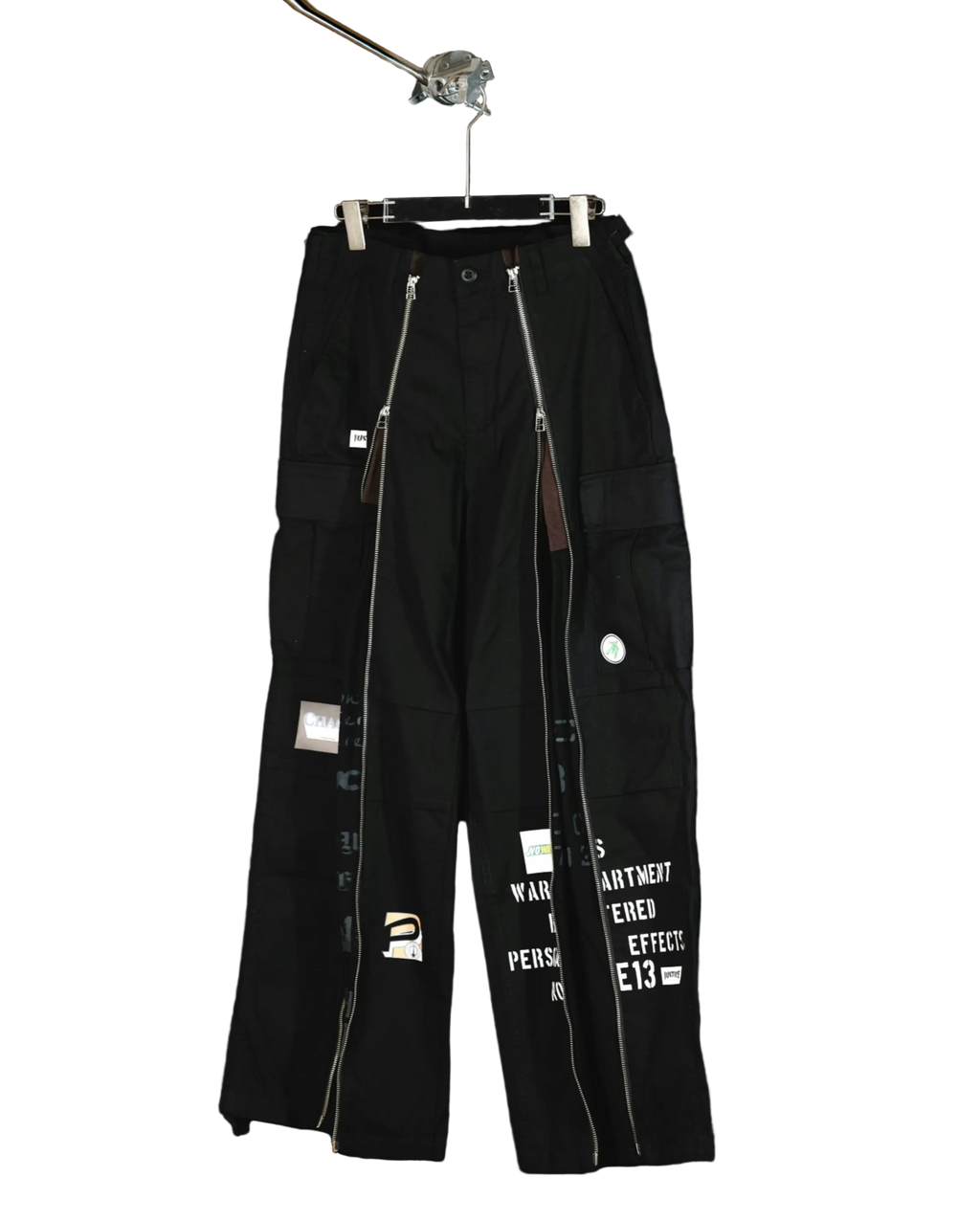 recycle zipper pants
