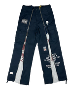 recycle zipper pants