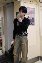Bonnie & Clyde Roll-Neck T-Shirt