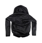 “GHAST” Crackle Shearling Hoodie