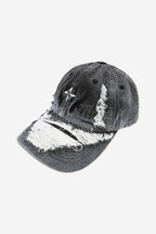 GRUNGE DENIM CAP
