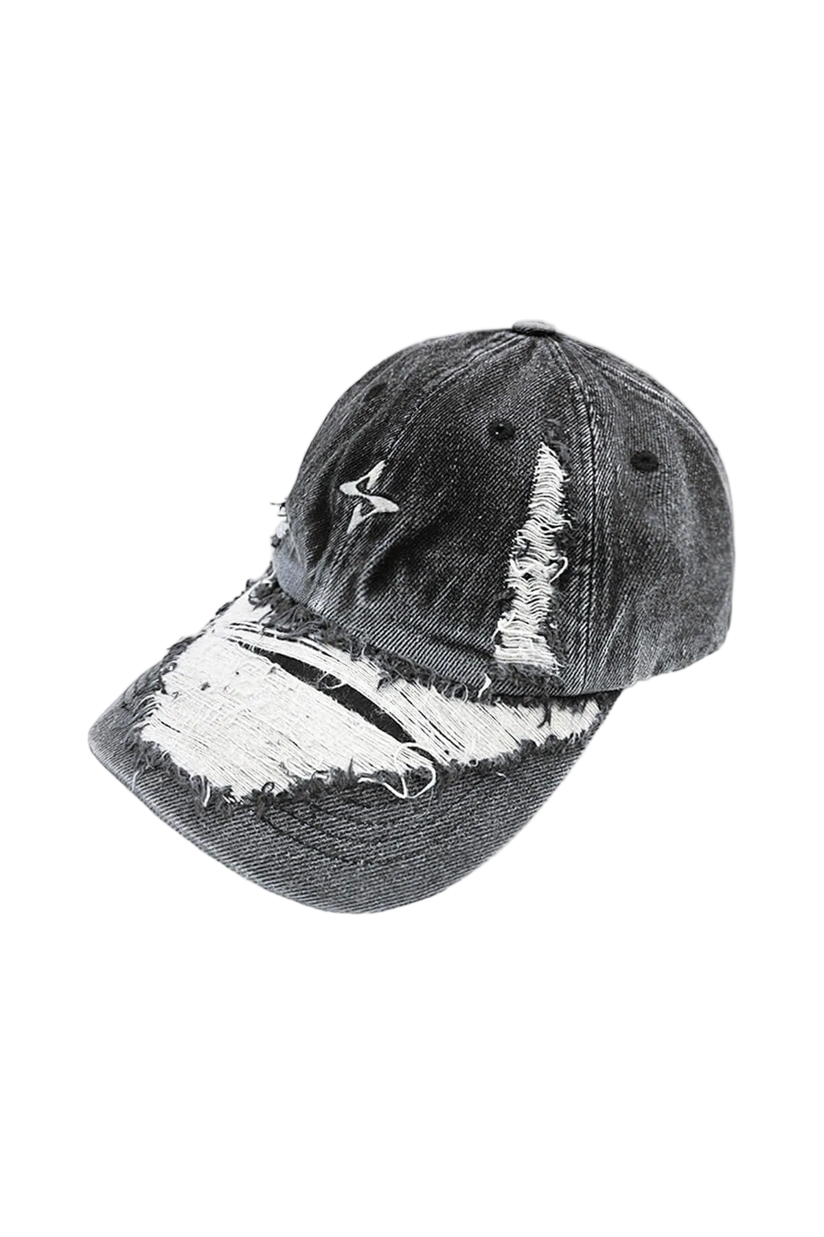 grunge denim cap