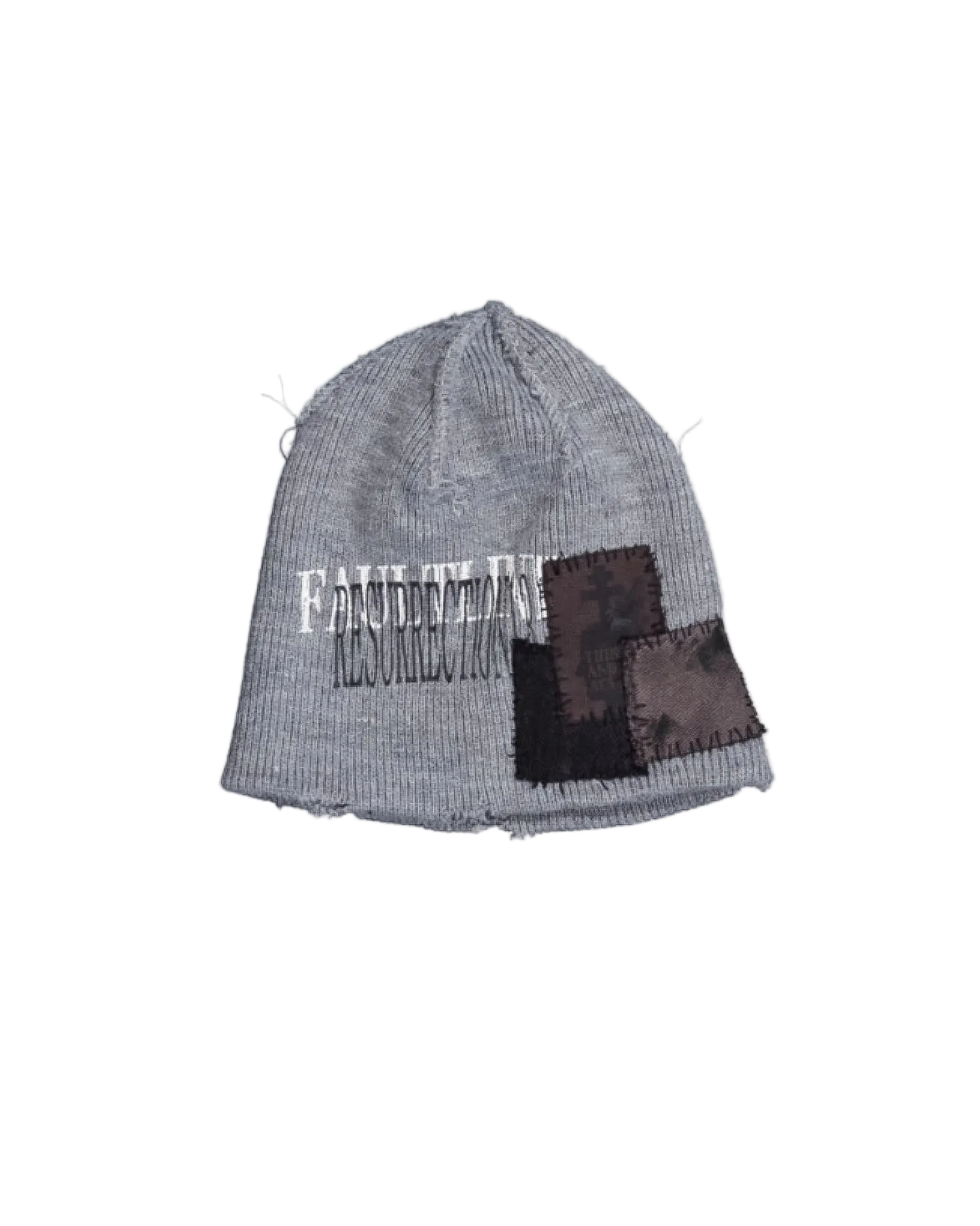 patch work beanie