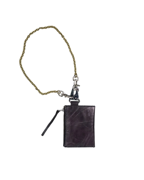 lether wallat chain