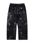 Painted detail double knee pants
